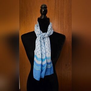 Vintage Silk and Rayon Burmel bandana / scarf